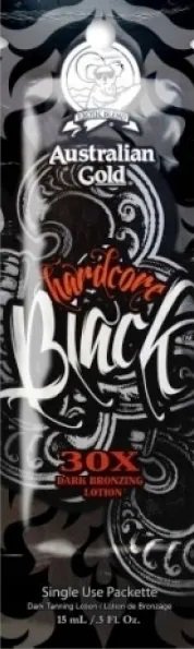 Australian Gold, Hardcore Black x30, balsam do opalania, 15 ml