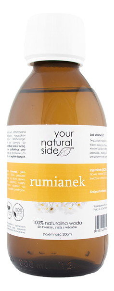 Your Natural Side YOUR NATURAL SIDE WODA RUMIANKOWA 200ML