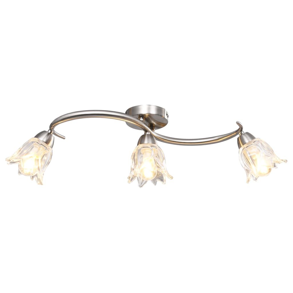 Vida Lampa sufitowa ze szklanymi kloszami na 3 żarówki E14 tulipany V-289230