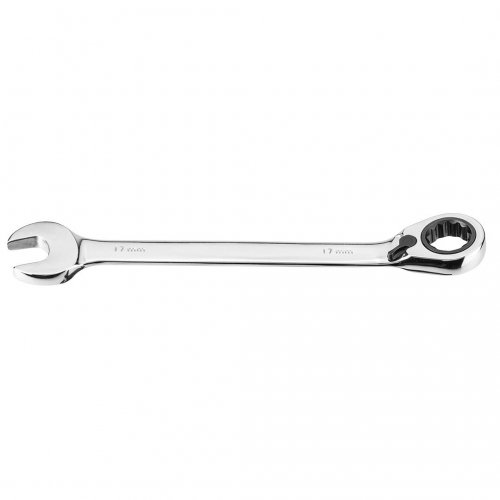 NEO-TOOLS Klucz płasko-oczkowy z grzechotką i przełącznikiem 21 mm TOP-09-333