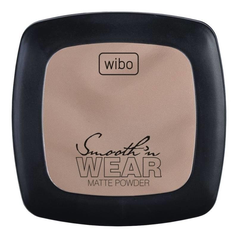 WIBO Smoothn Wear Matte Powder puder w kamieniu 2 7g