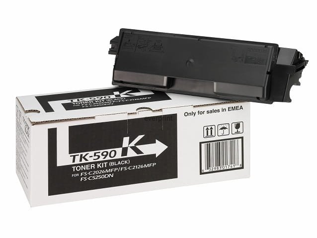 Toner Kyocera TK-590K Black FSC2026 6 500 stron