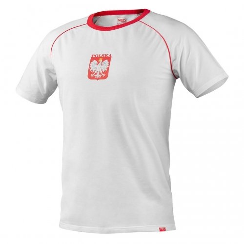 NEO-TOOLS T-shirt EURO 2020 rozmiar L TOP-81-607-L