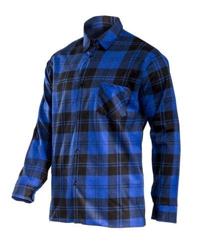 Koszula Flanelowa Granatowa, 170G/M2, 