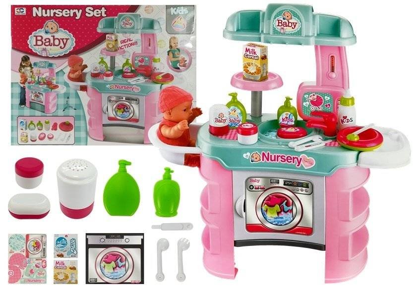 Import LEANToys Zestaw do opieki nad Niemowlakiem Dbaj o Dziecko 4447-uniw