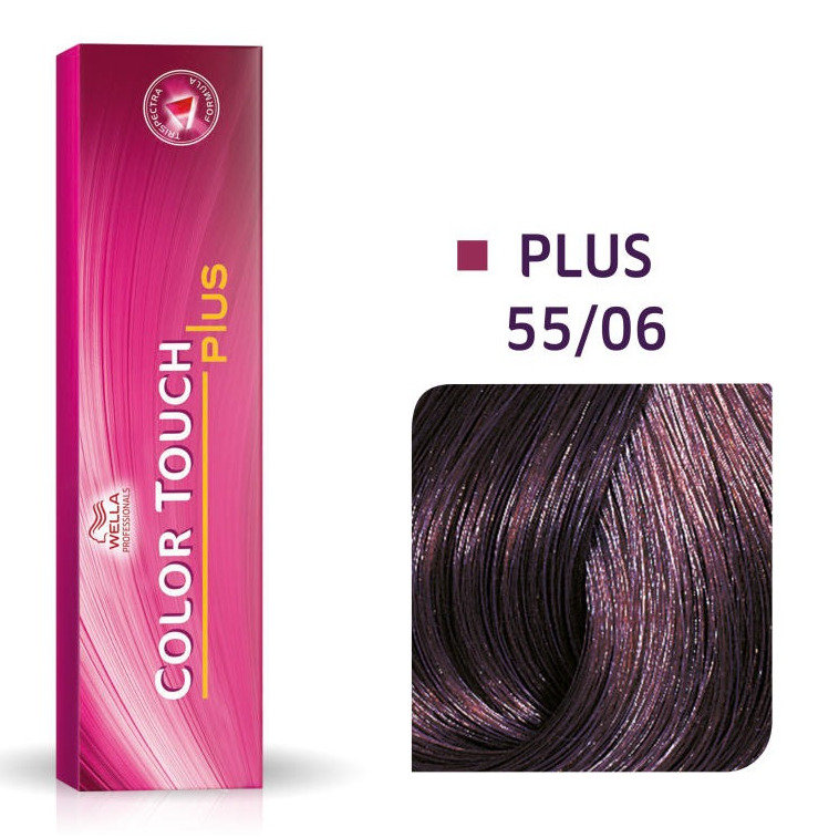 Фото - Фарба для волосся Wella Color Touch Plus - Farba do Włosów 55/06 60ml 