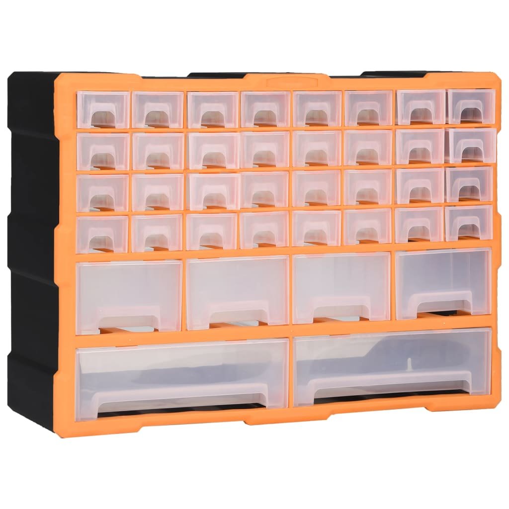 vidaXL vidaXL Organizer z 40 szufladkami 52x16x37,5 cm 147577 147577