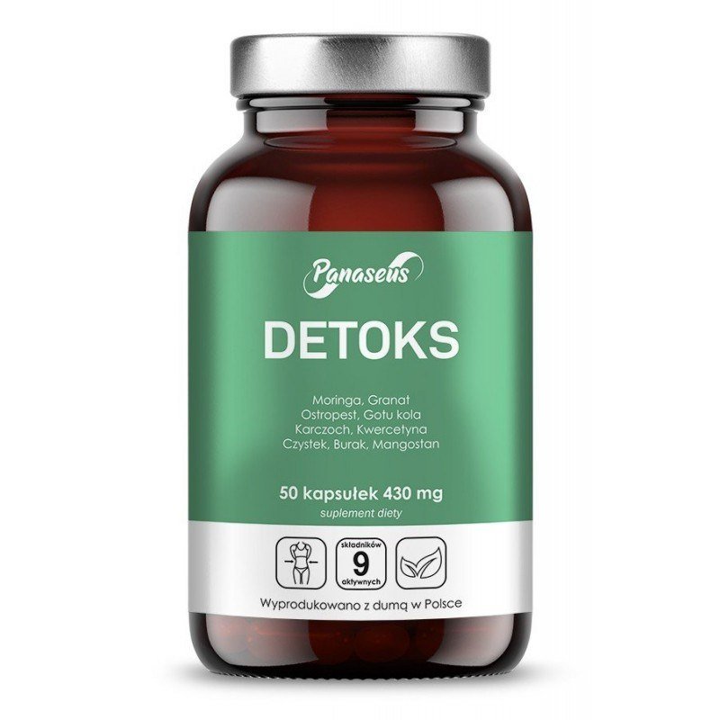 Panaseus Detoks Panaseus 50 kapsułek EE2E-800E9