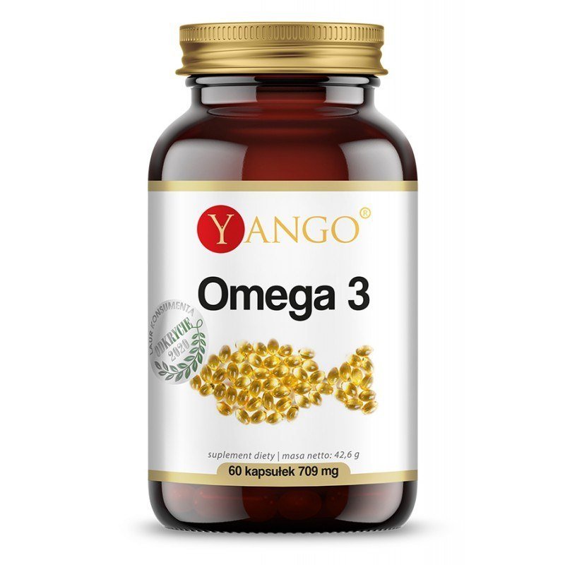 Yango, ul. Granitowa 3 14, 02-681 Warszawa Omega 3 - 500 mg 35% EPA 25% DHA - 60 kaps Yango 00-6A5E-46419