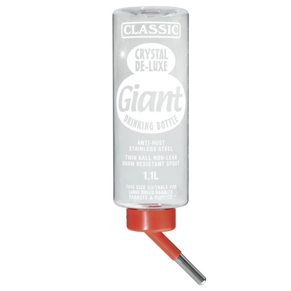 Classic Poidełko Kulkowe Giant 1100ml dla królika/papug/szczeniąt