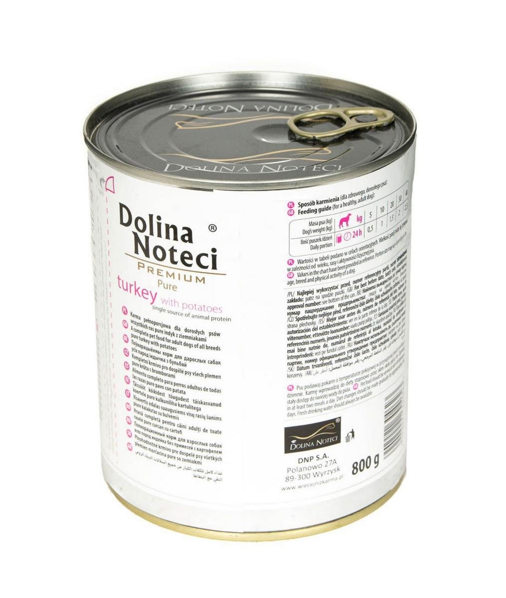 Dolina Noteci Pure Indyk z ziemniakami 800g