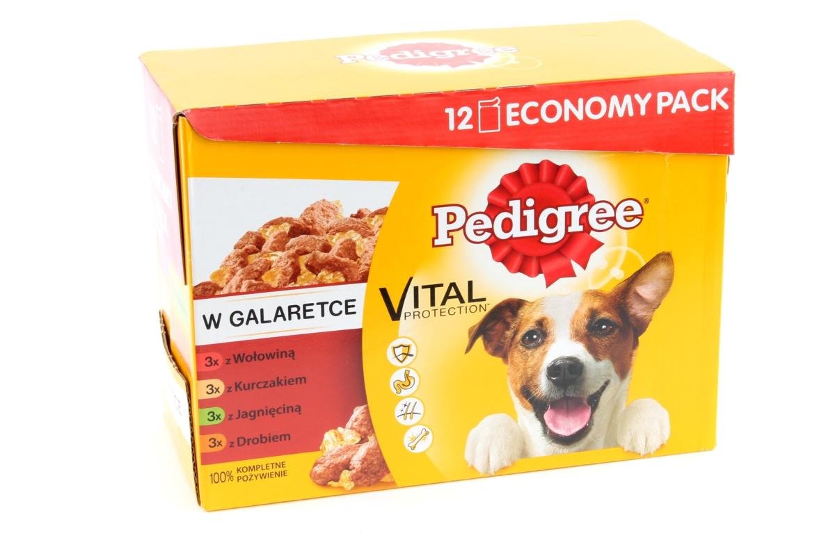 Pedigree Adult kurczak i jagnięcina/drób i wołowina 12x100g