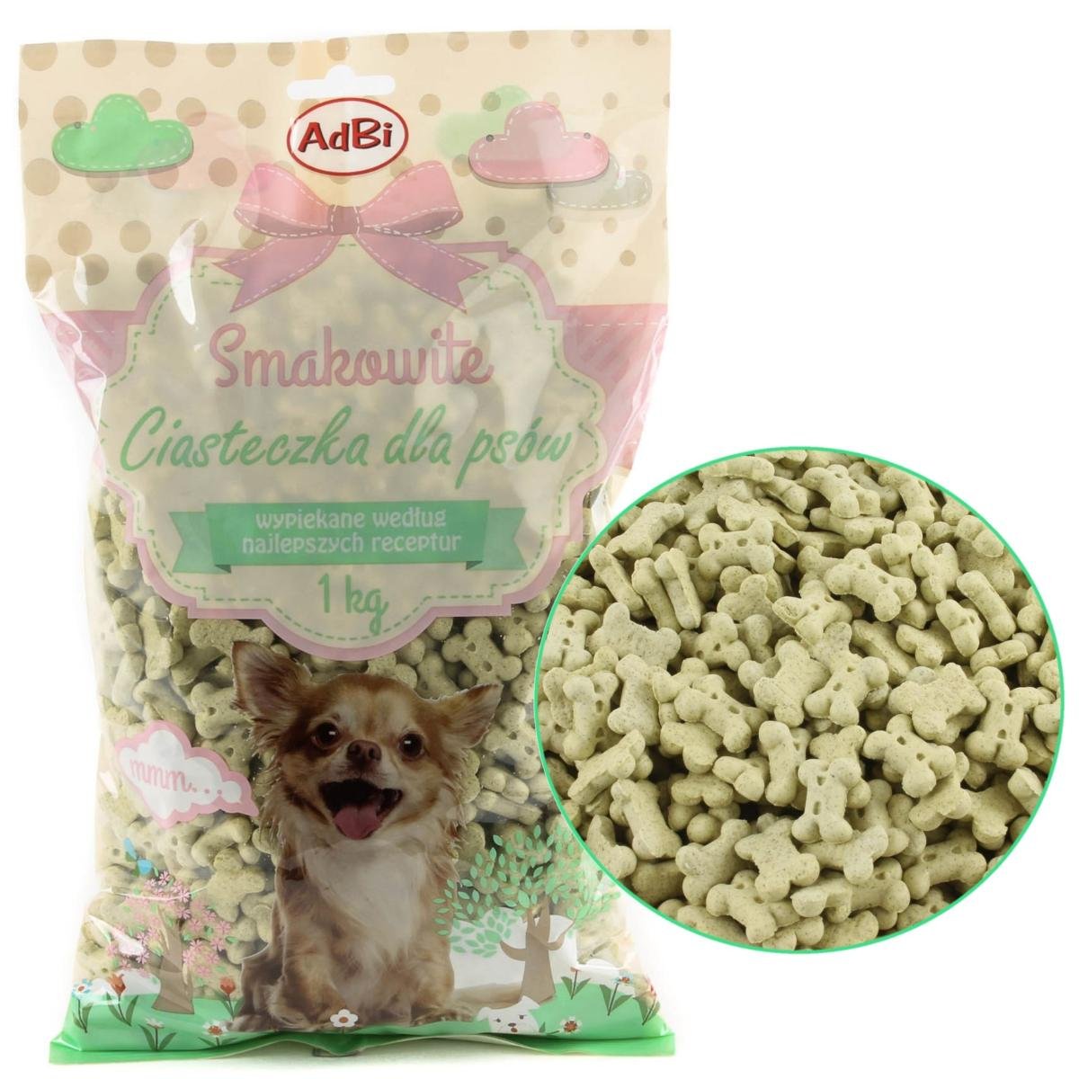 ADBI Ciastka treserki puppy z algami [C02] 1kg