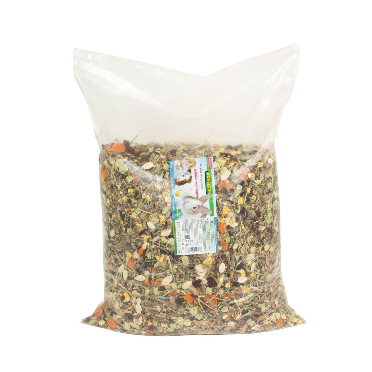 Kameleon Pokarm dla gryzoni i królika RARYTAS Ziołowo Warzywny 10kg