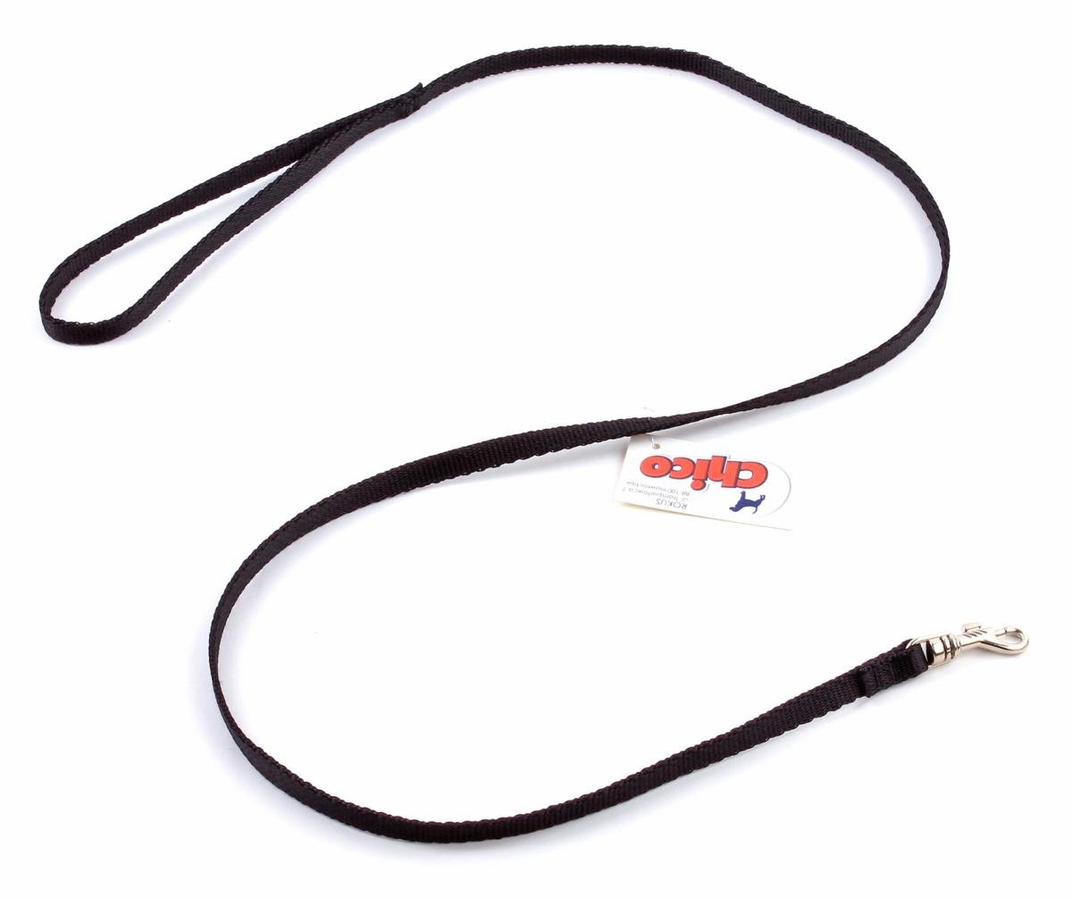 Chico Chico Smycz Taśma 2/120 cm czarna