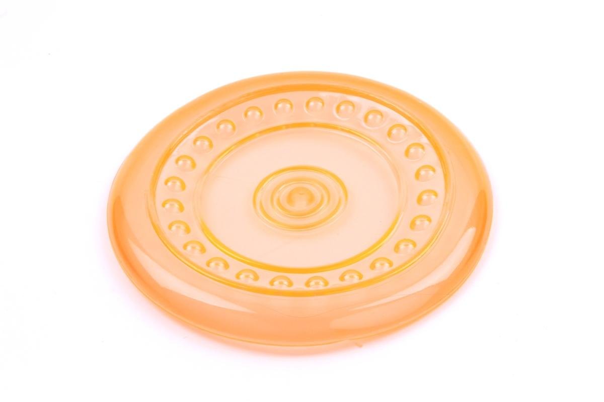 Frisbee Chico Chico Zabawka gumowa pomarańczowe dla psów 15,5cm