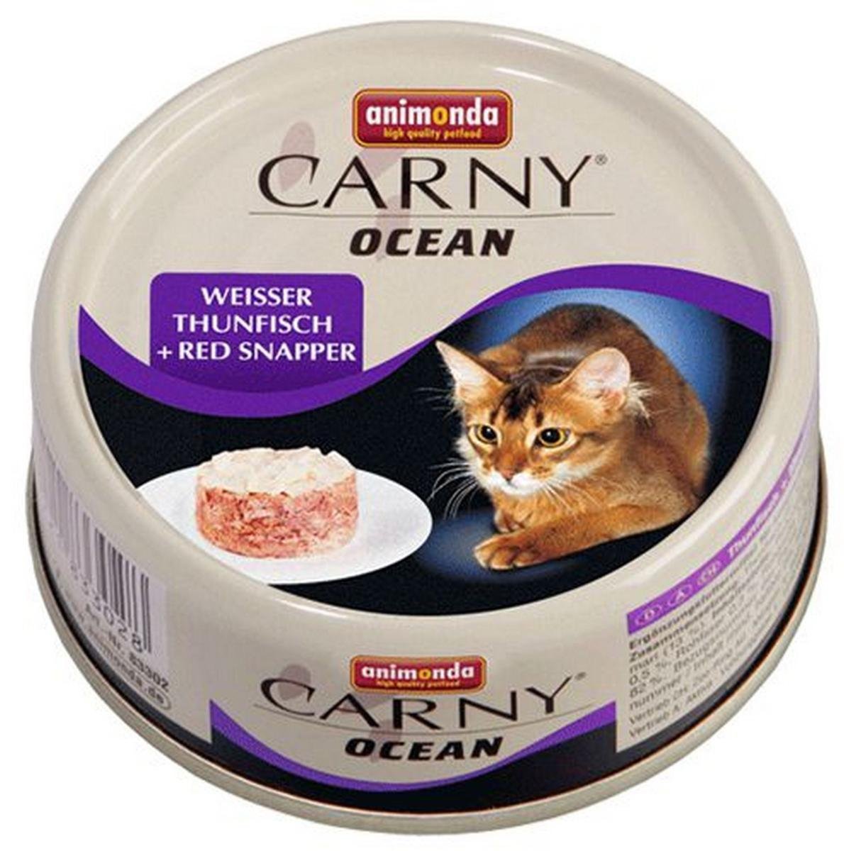 Animonda Carny Ocean Biały Tuńczyk i Lucjan 80g 83-321
