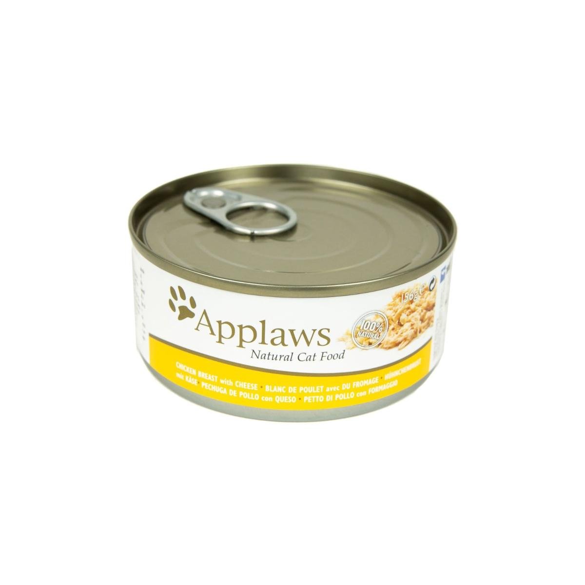 Applaws puszka dla kota Kurczak i Ser 156g