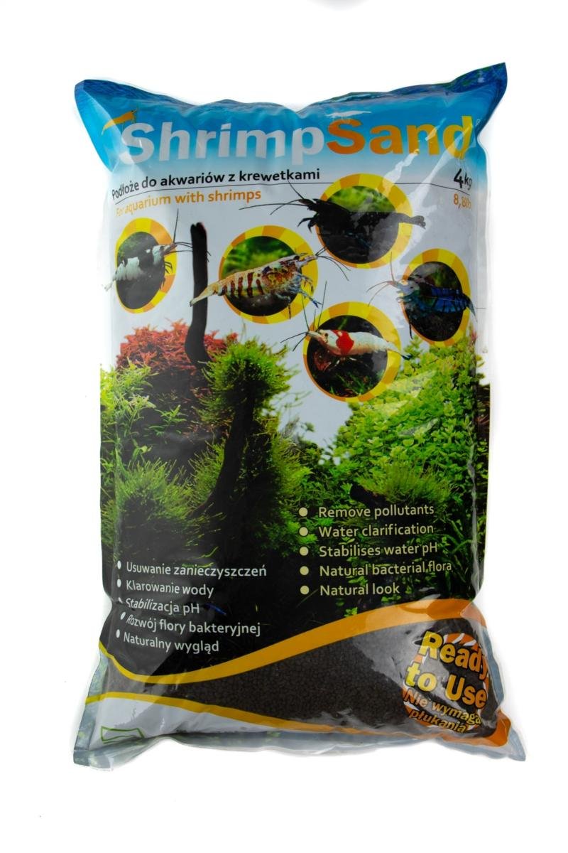 Aqua Art Shrimp Sand Podłoże Brązowe Krewetki 4Kg