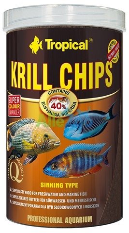 Tropical KRILL CHIPS 1000ml / 500g