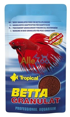 Tropical Betta Granulat pokarm granulowany dla bojowników 10g