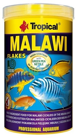 Tropical Malawi - pokarm dla pielęgnic z jeziora Malawi 1l/200g