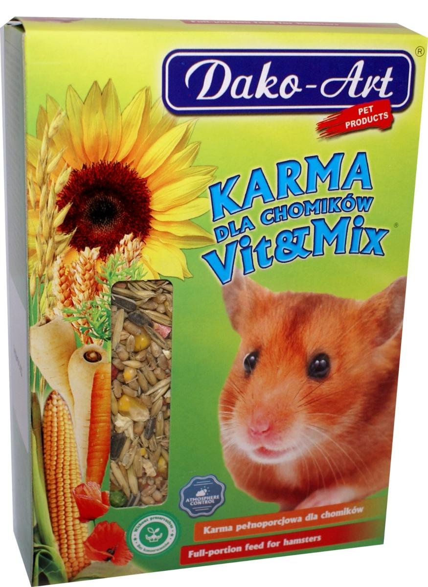 Dako-Art Vit&Mix pełnowartościowy pokarm dla chomików 500g