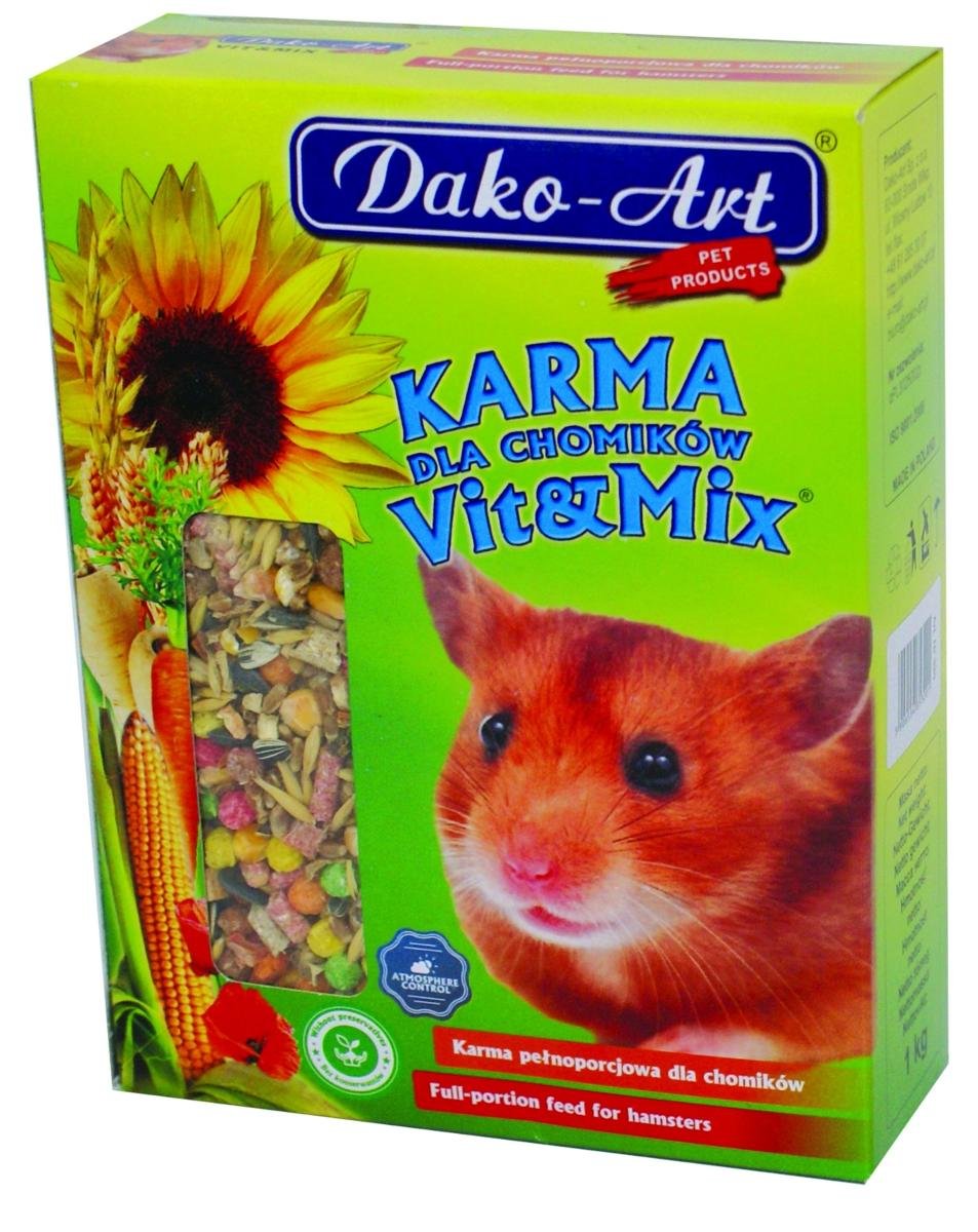 Dako-Art Vit&Mix pełnowartościowy pokarm dla chomików 1kg