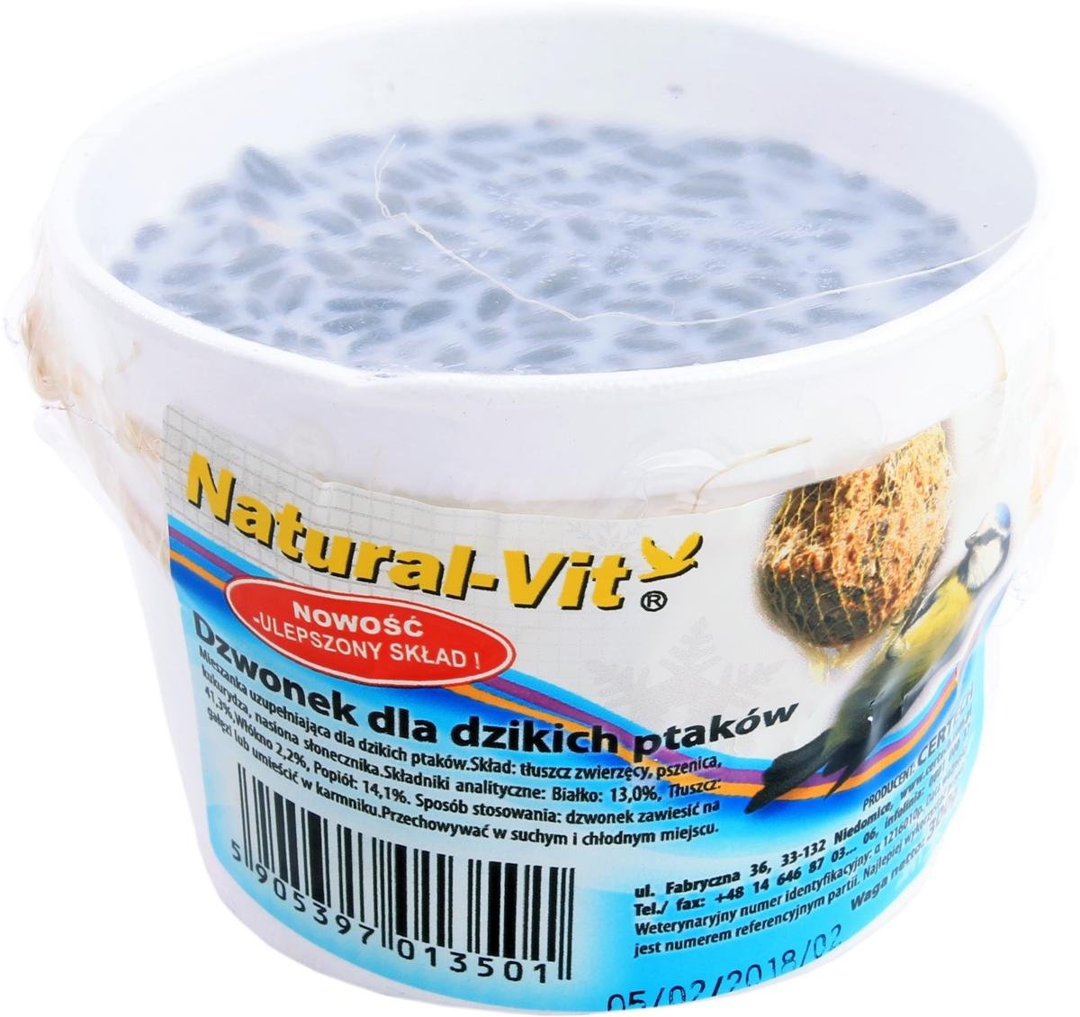 Certech Natural Vit dzwonek tłuszczowy 300g