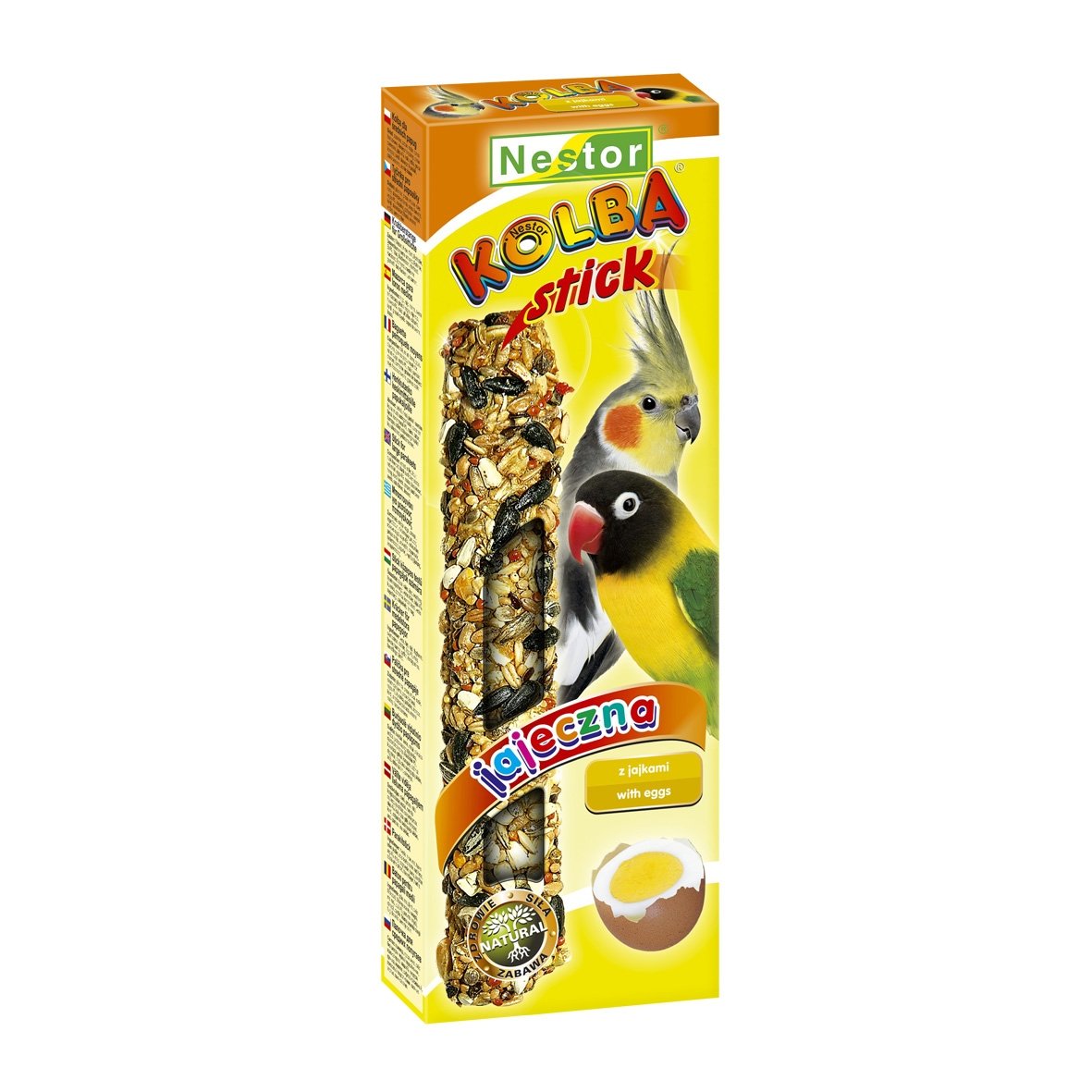 Nestor KOLBA PAPUGA ŚREDNIA JAJECZNA 115g 01423