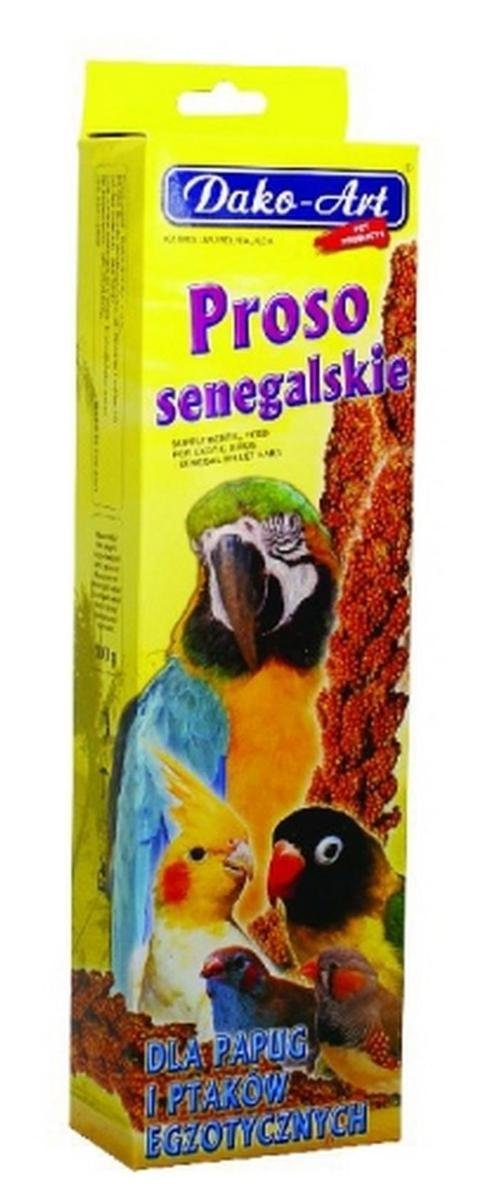 Dako-Art Proso senegalskie dla ptaków egzotycznych 100g