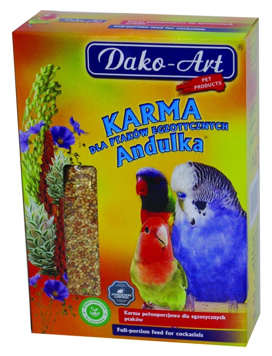 Dako-Art Andulka proso witaminizowane dla ptaków egzotycznych 500g