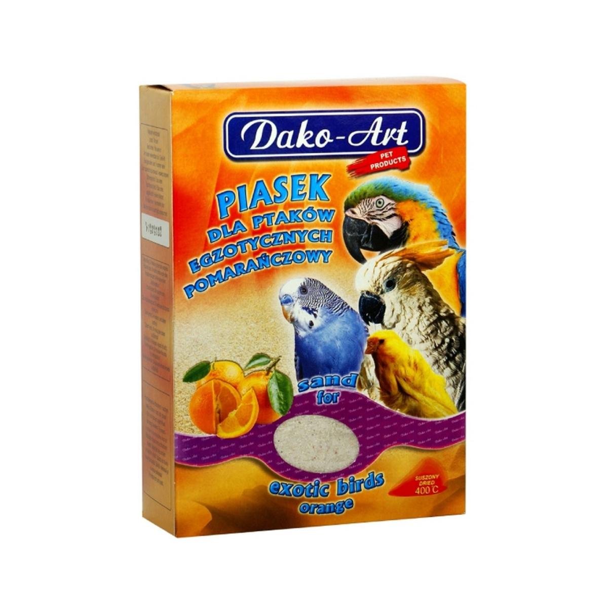 Dako-Art Piasek pomarańczowy dla ptaków 1,5kg