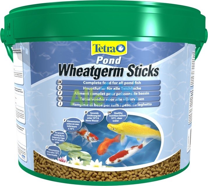 TETRA Pond Wheatgrem Sticks 10L