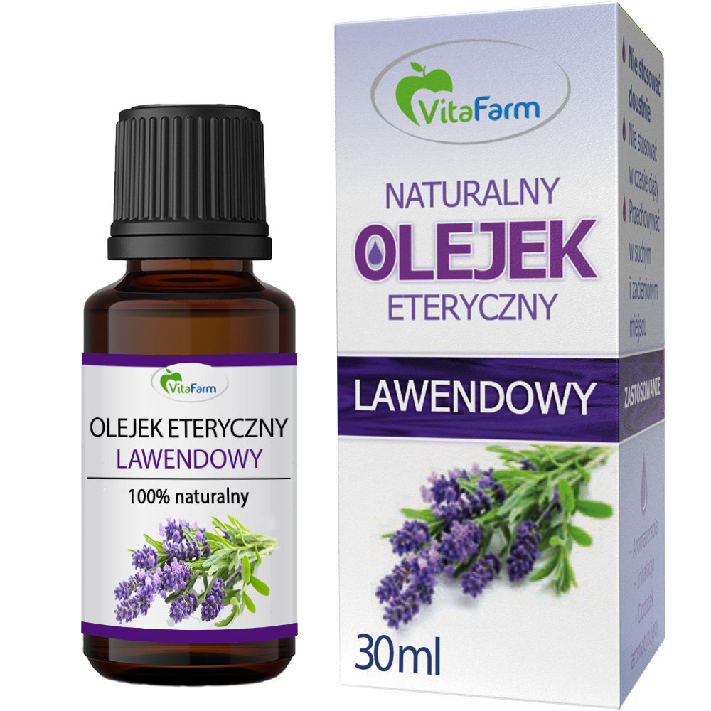 Naturalny Eteryczny Olejek Lawendowy 30ml