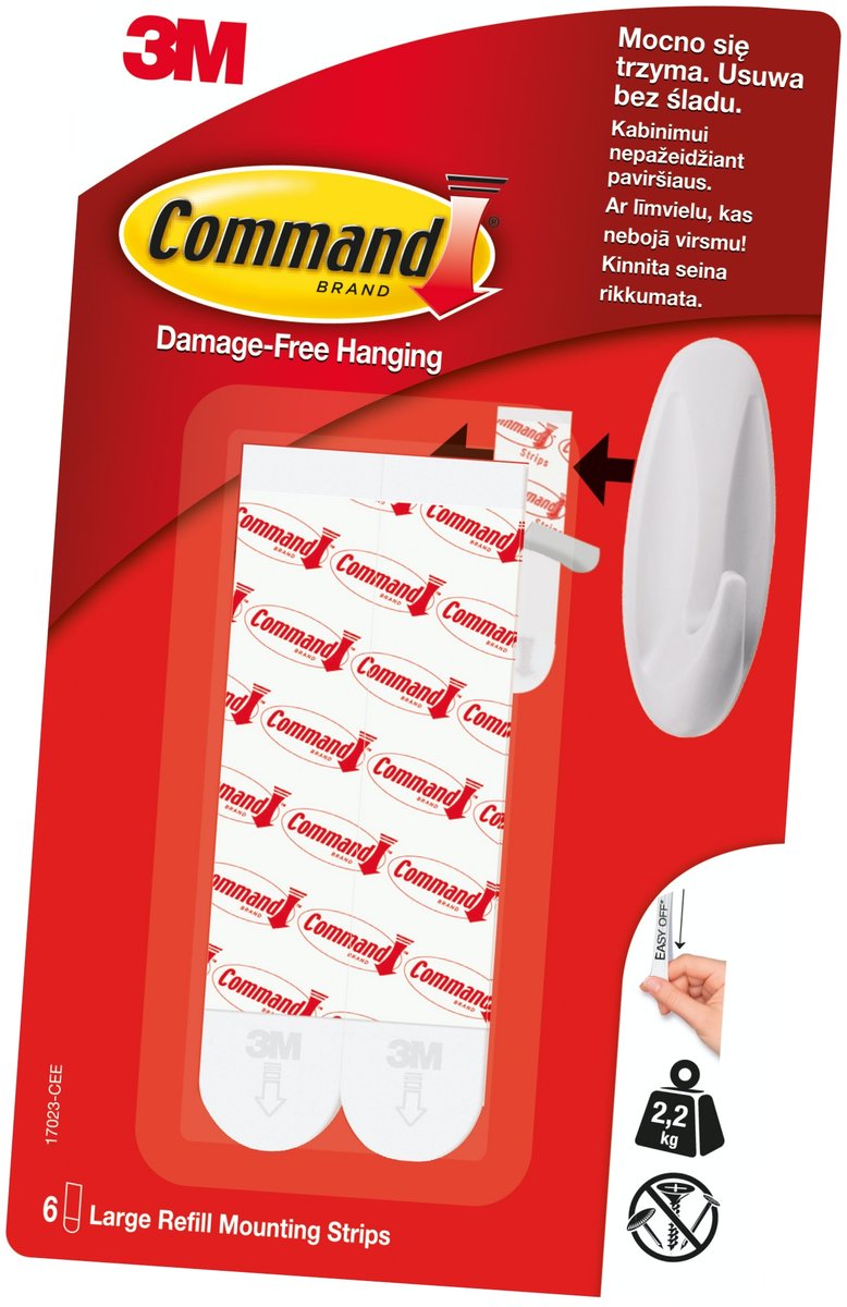 COMMAND Paski wymienne BIAŁY COMMAND