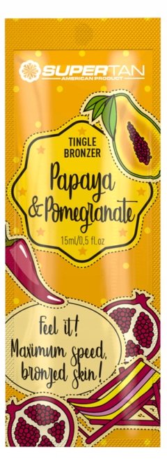 Supertan Papaya & Pomegranate do solarium Saszetka 1 x 15ml
