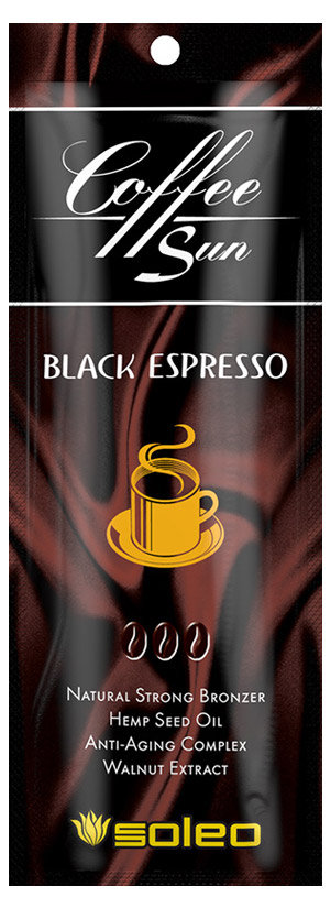 Soleo  Coffee Black Espresso  do solarium Saszetka 1 x 15 ml