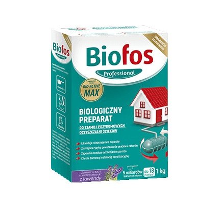 Inco-Varitas Biologiczny preparat do szamb Biofos Professional 1 kg