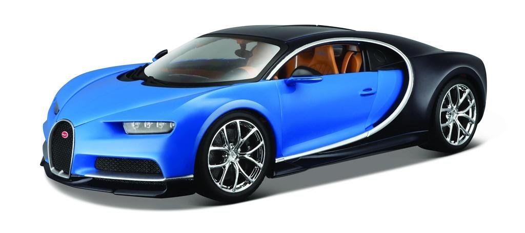 Bburago Bugatti Chiron 1:18 niebieski