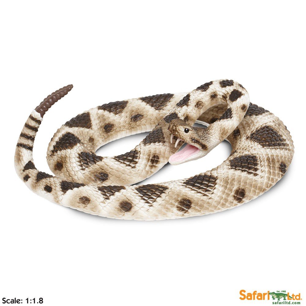 Safari Ltd 269329 Grzechotnik Diamentowy 25x20x9cm 854331