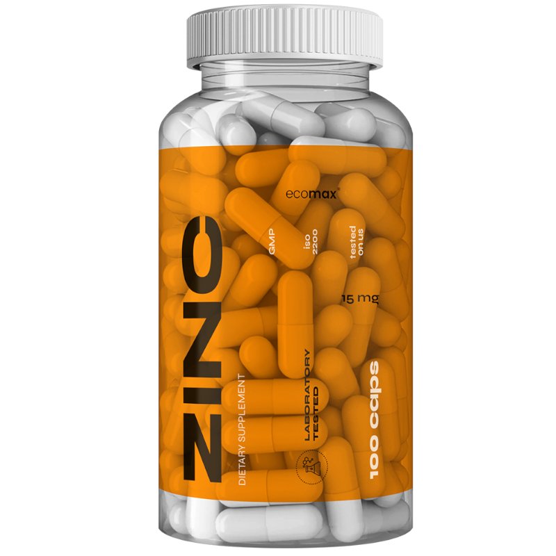 Zinc ECOMAX 15mg 100 kaps