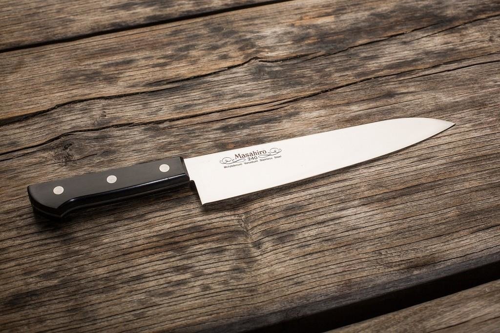 Masahiro Nóż BWH Chef 240mm [14012] uniwersalny Nóż BWH Chef 240mm [14012] uniwersalny