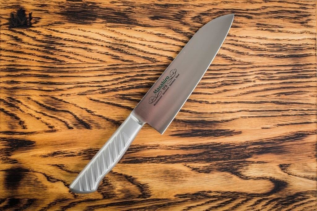 Masahiro Nóż MV-S Santoku 175mm [13623] uniwersalny Nóż MV-S Santoku 175mm [13623] uniwersalny