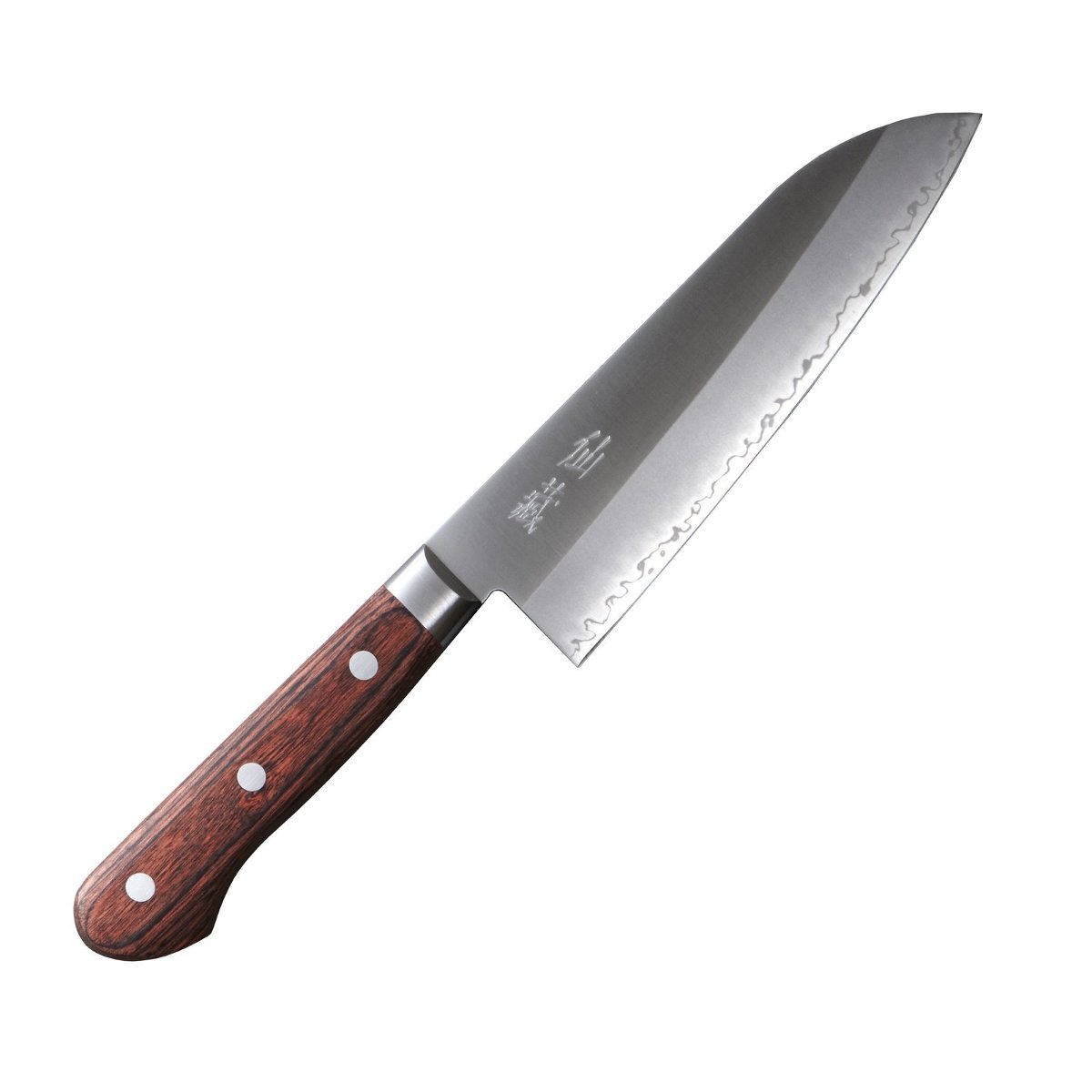 Suncraft Nóż kuchenny SENZO CLAD Santoku 165 mm [AS-01] uniwersalny 3660