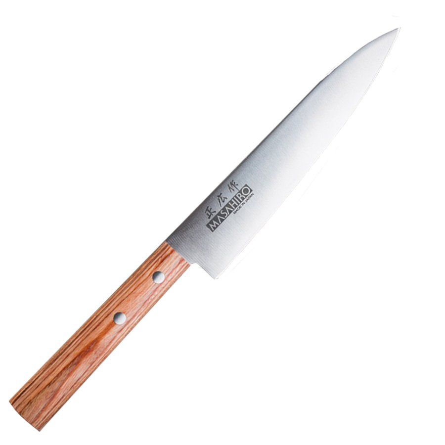 Masahiro Nóż Masahiro Sankei Utility 150mm brązowy [35925] 35925