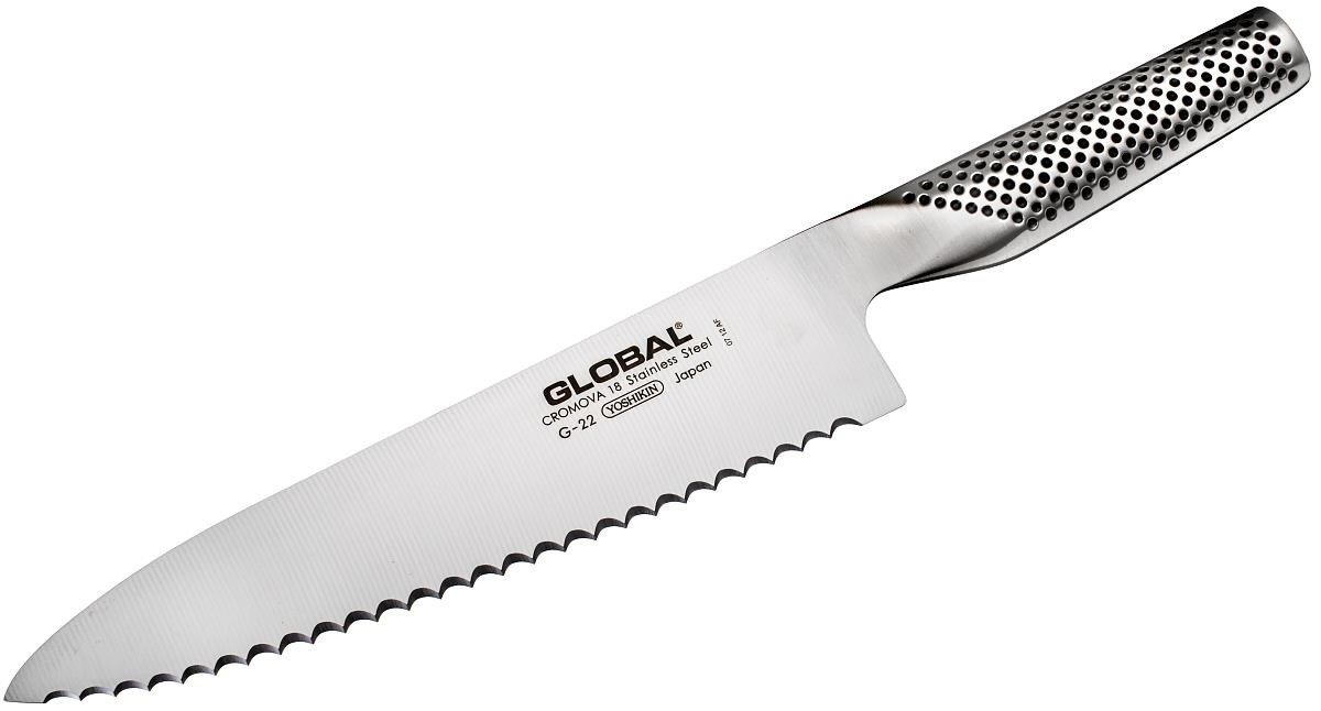 Global japoński nóż do krojenia pieczywa G-22 20cm G-22