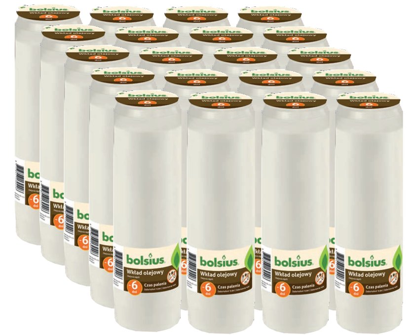 Bolsius Wkład olejowy nr 10 - 6 dni