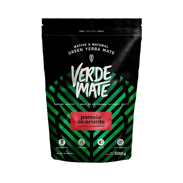 Mate Green Verde Mate Yerba Verde Pomelo De Oriente 0,5kg 4131-uniw