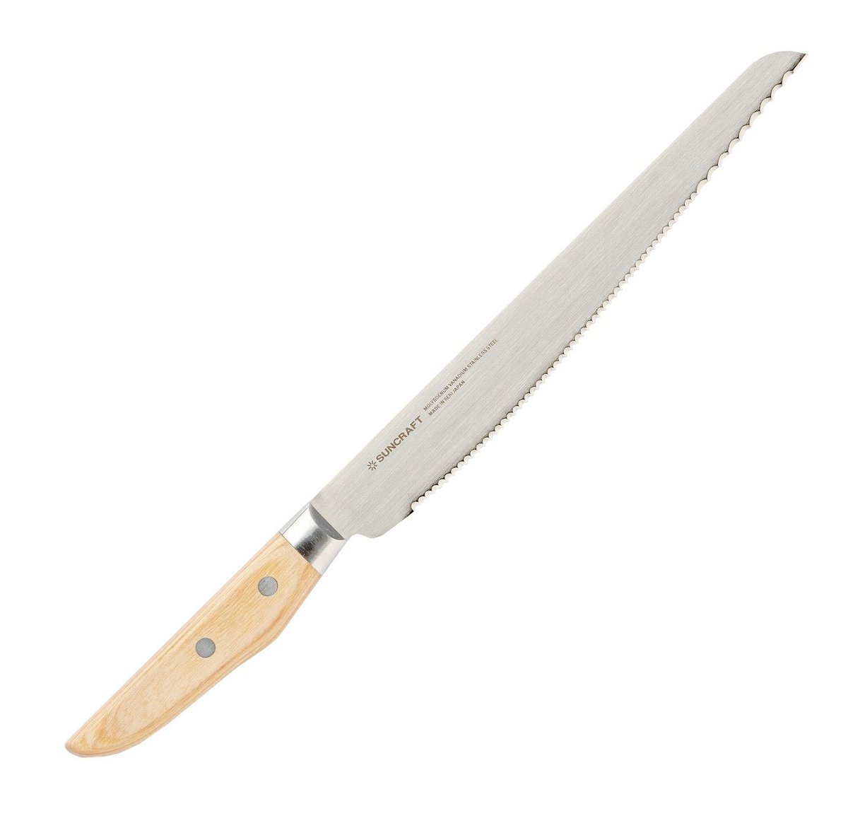 Suncraft Nóż kuchenny SESERAGI do pieczywa 223 mm [MS-001] uniwersalny 4980-uniw